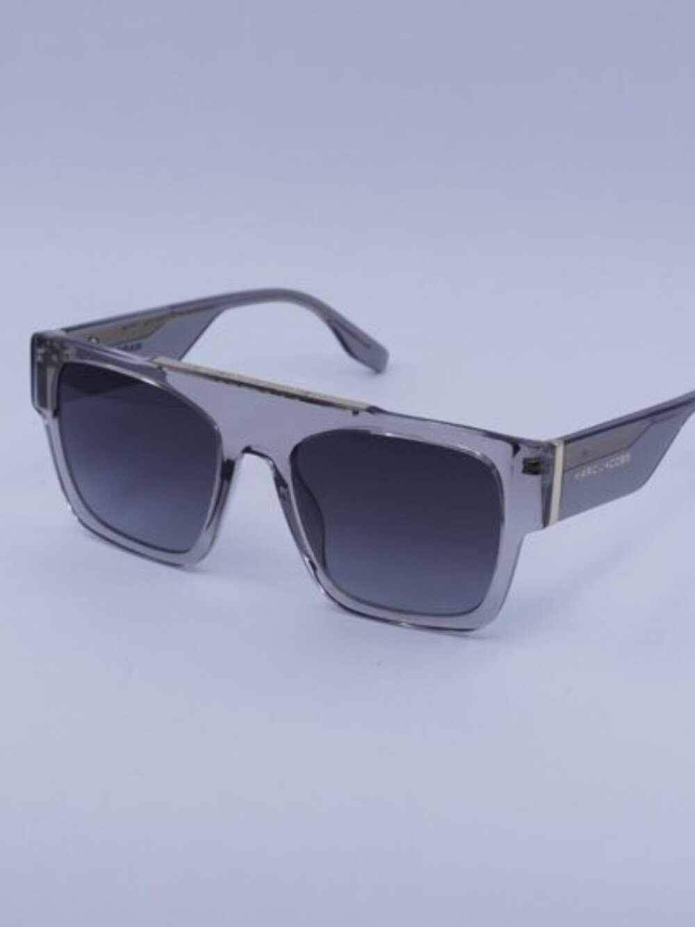Marc Jacobs MARC 757/S 0KB7 9O Sunglasses Grey Square Frame, Grey Lenses